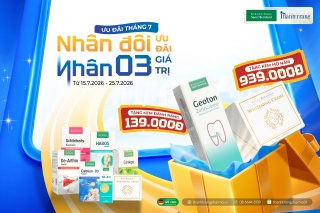 Chương trình khuyến mãi tháng 7: Ưu đãi Tháng 7 nhân đôi ưu đãi - nhân 03 giá trị – Mua 2 Tặng 1, Mua 1 Tặng 1